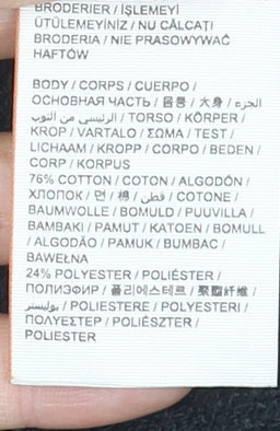 Superdry Women Black Medium Pullover Sweatshirt NY Graphic Print