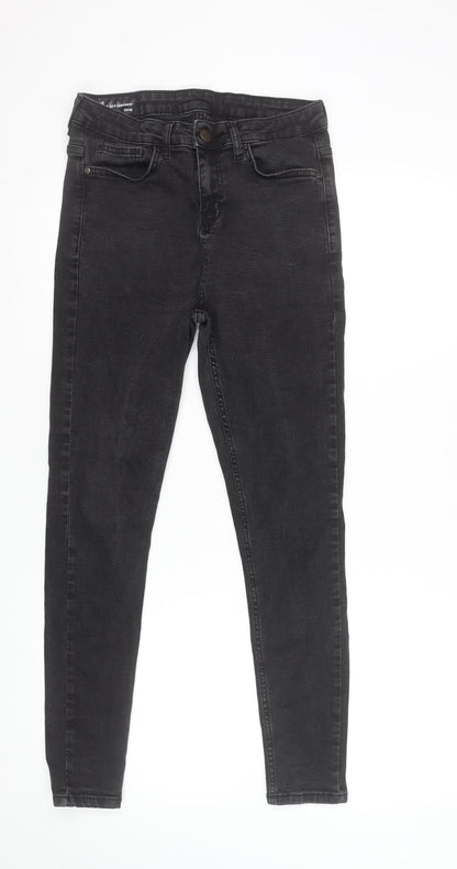 Bee Inspired Men's Black Skinny Jeans 30/30 Cotton Denim