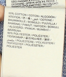 Superdry Track & Field Men's Blue Crew Neck Short Sleeve T-Shirt M