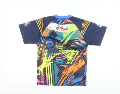 Azzurri Boys Multicoloured GAA Kellogg's Cúl Camps Jersey T-Shirt 3-4 Years