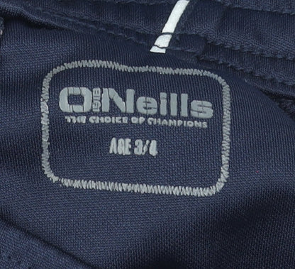 Boys UK Size 3-4 Years O'Neills Regular Fit Jogger Blue Trousers
