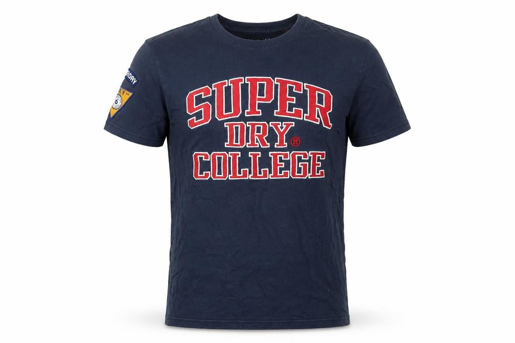 Mens UK Size M Superdry Blue  T-Shirt