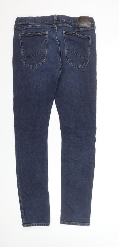 Lee Men's Blue Slim Tapered Denim Jeans W34 L34