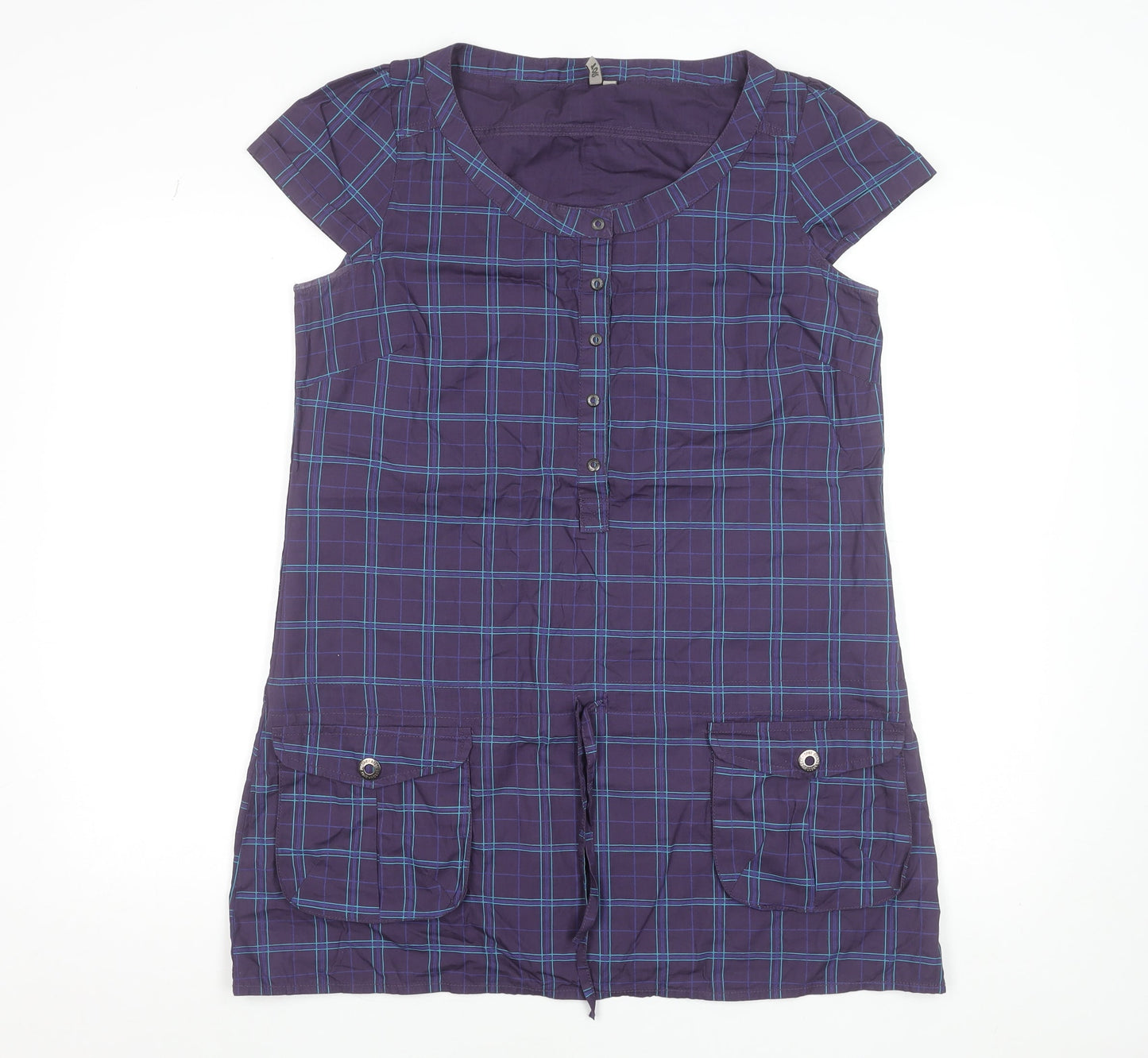 Womens UK Size 14 SPOT Shirt Dress