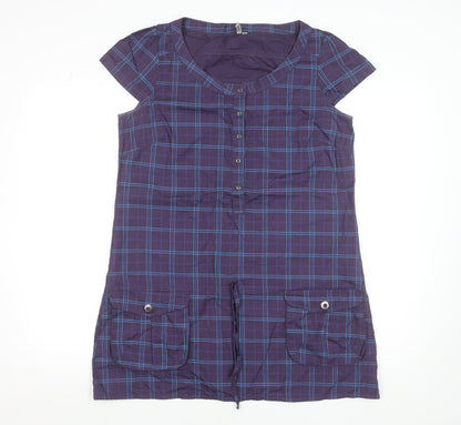 Womens UK Size 14 SPOT Shirt Dress