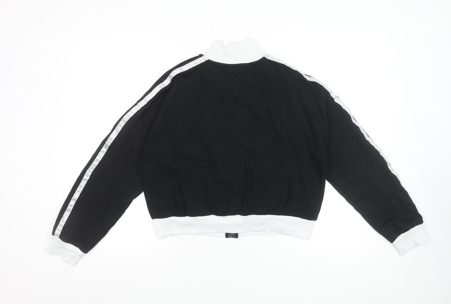 Girls UK Size 13-14 Years Marks and Spencer Black Full Zip Hoodie