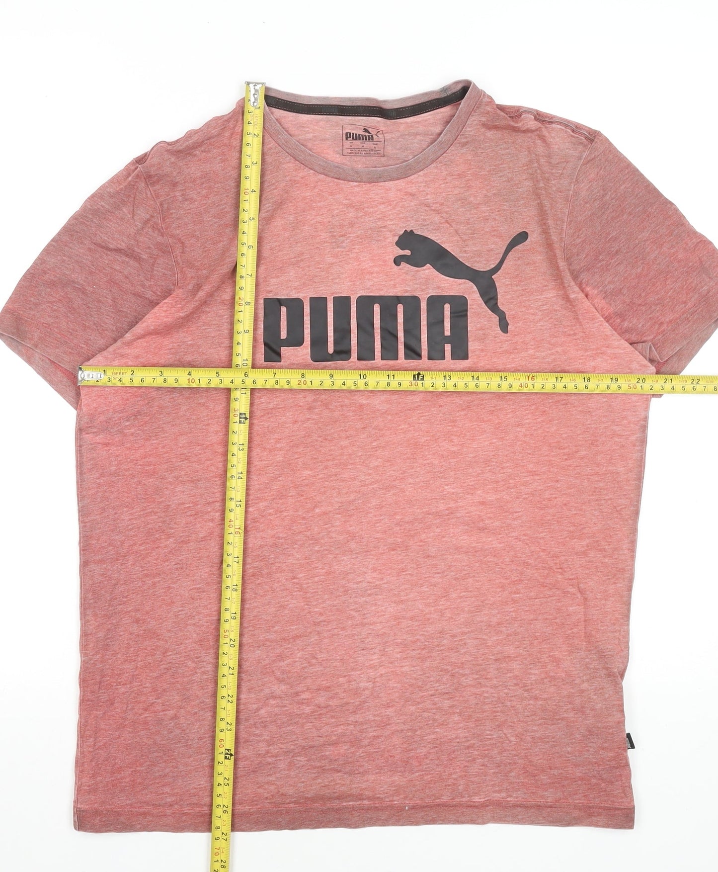 Mens UK Size M PUMA Red  T-Shirt