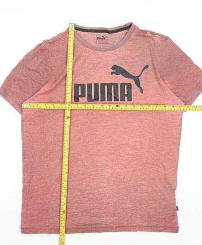 Mens UK Size M PUMA Red  T-Shirt
