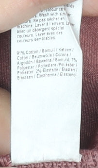 River Island Women's Pink Acid Wash Skinny Jeans Size 10