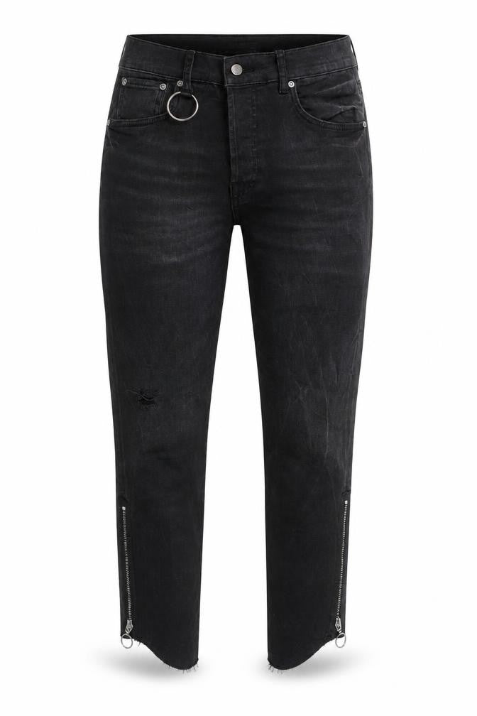 Womens UK Size 10 Zara Slim Fit Skinny Black Jeans