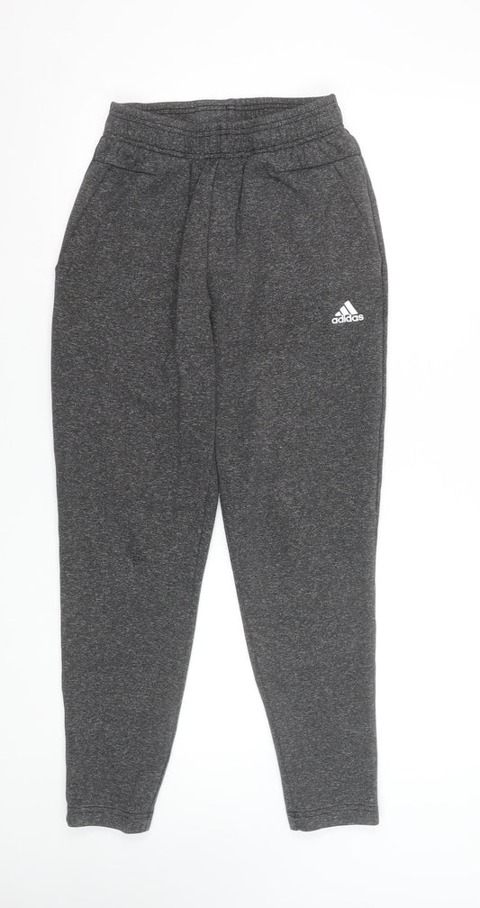Mens UK Size S adidas Regular Fit Jogger Grey Trousers