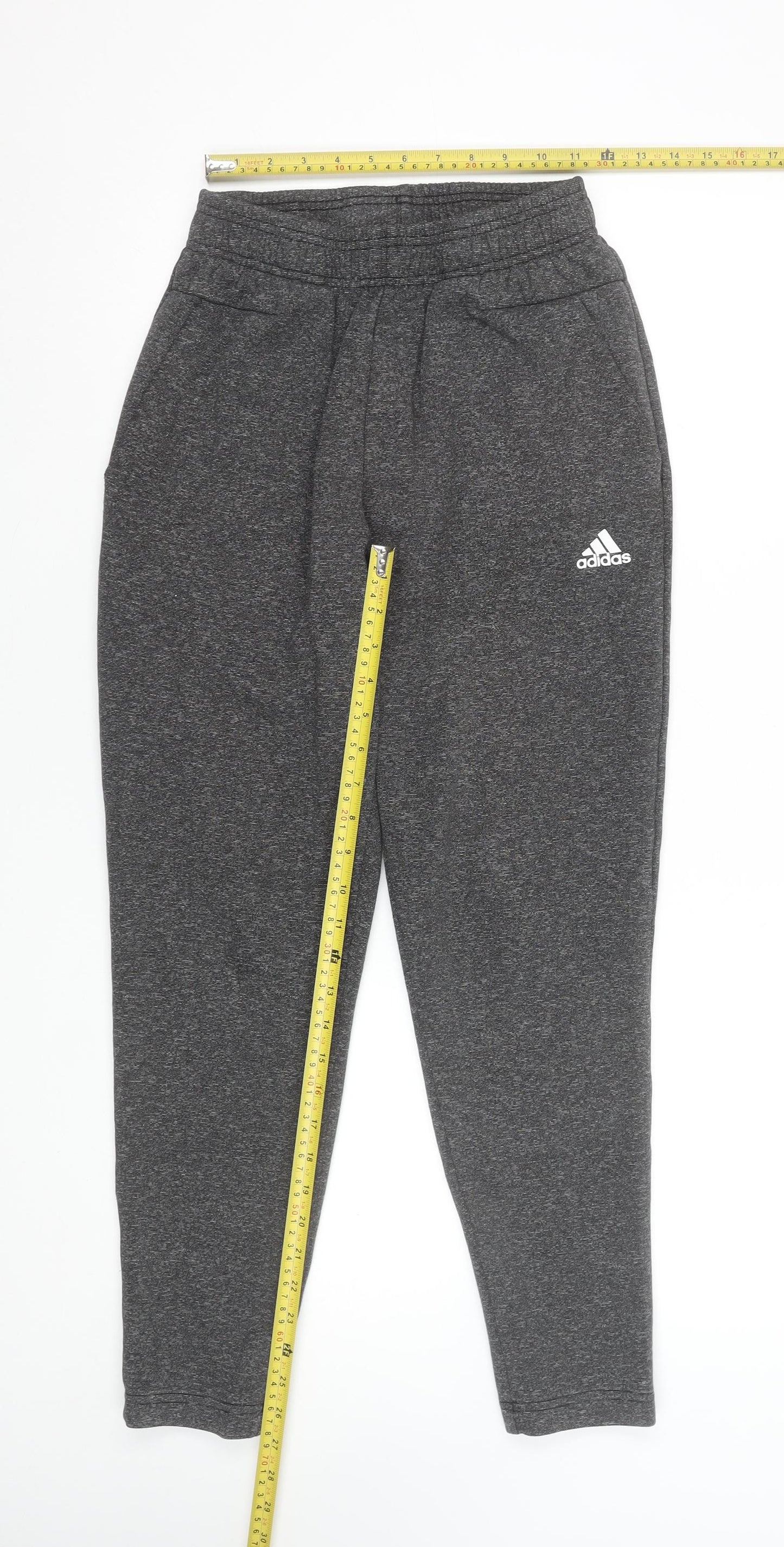 Mens UK Size S adidas Regular Fit Jogger Grey Trousers