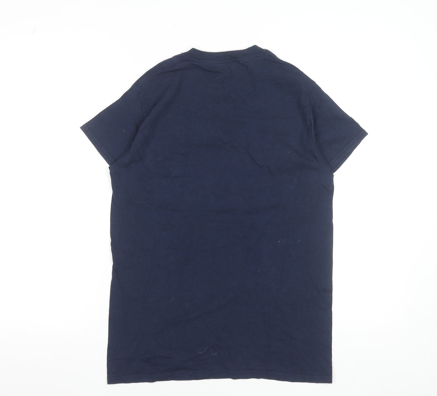 Point Sportswear Men's Blue California Republic Cotton T-Shirt Small