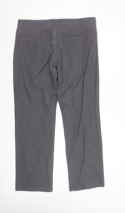 Mens UK Size 38 in St. Bernard for Dunnes Stores Regular Fit Chino Grey Trousers