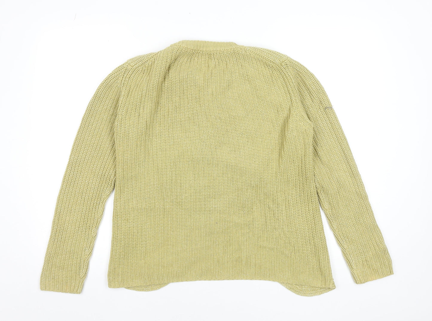 Womens UK Size M ALEXA Beige Pullover Jumper