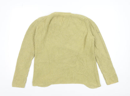 Womens UK Size M ALEXA Beige Pullover Jumper