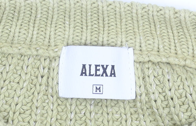 Womens UK Size M ALEXA Beige Pullover Jumper