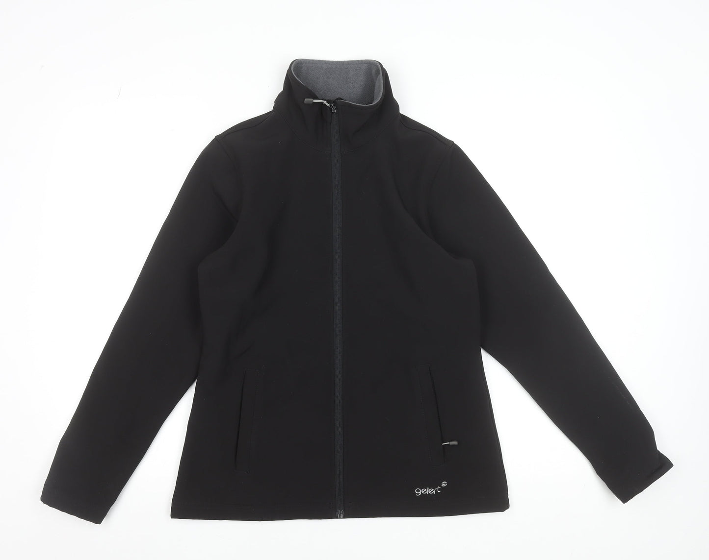 Gelert Women's Black Soft Shell Outdoor Jacket Size 10