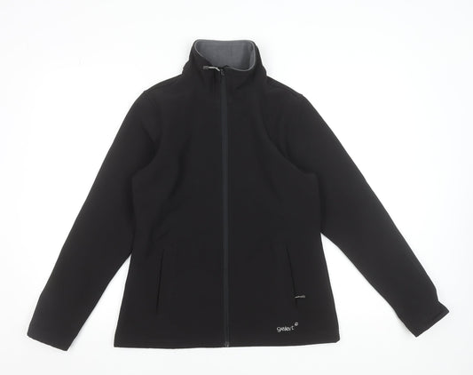 Gelert Women's Black Soft Shell Outdoor Jacket Size 10