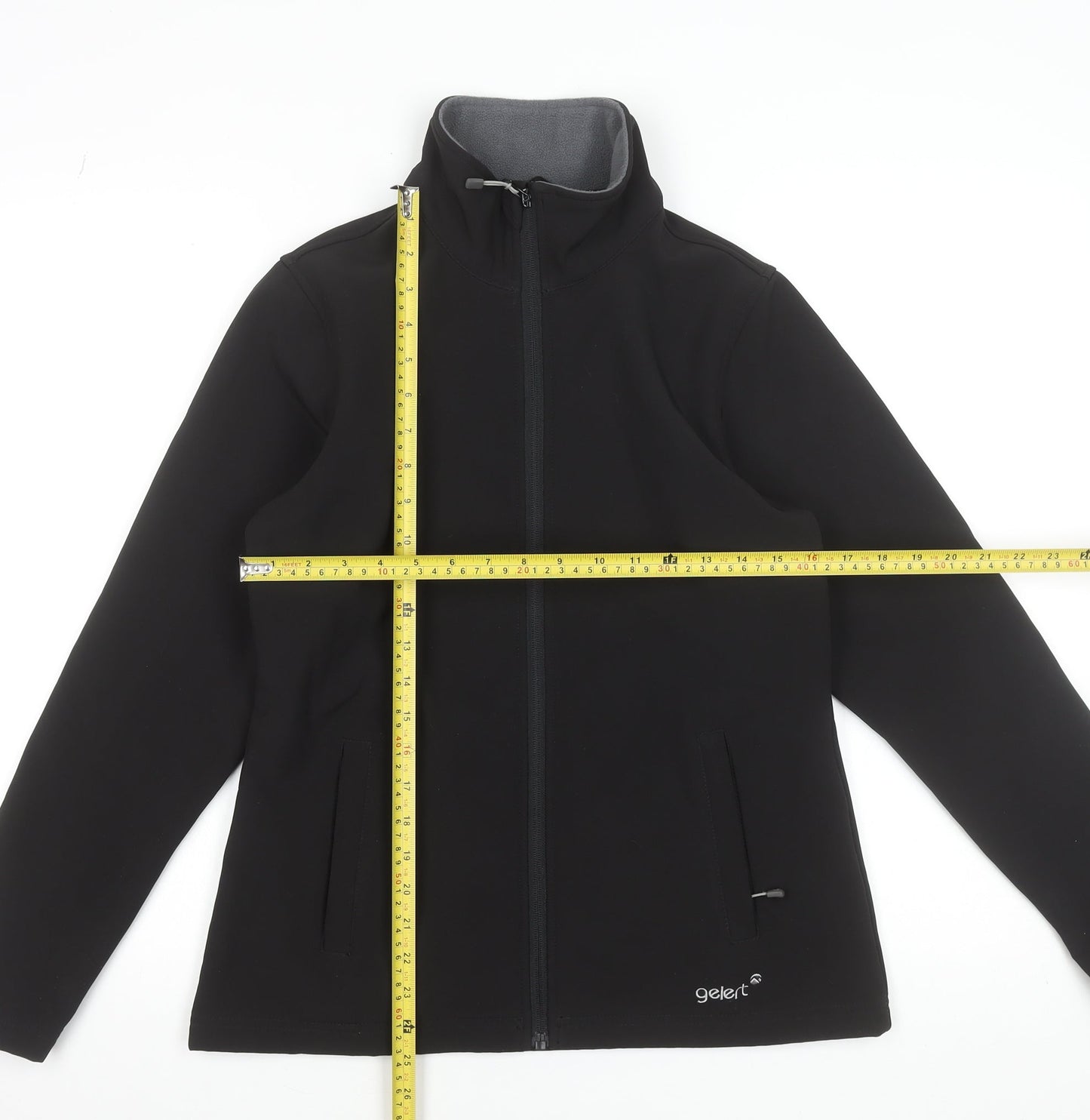 Gelert Women's Black Soft Shell Outdoor Jacket Size 10