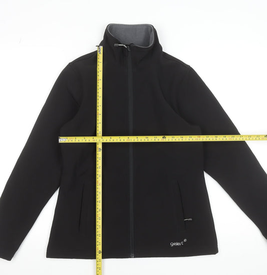 Gelert Women's Black Soft Shell Outdoor Jacket Size 10