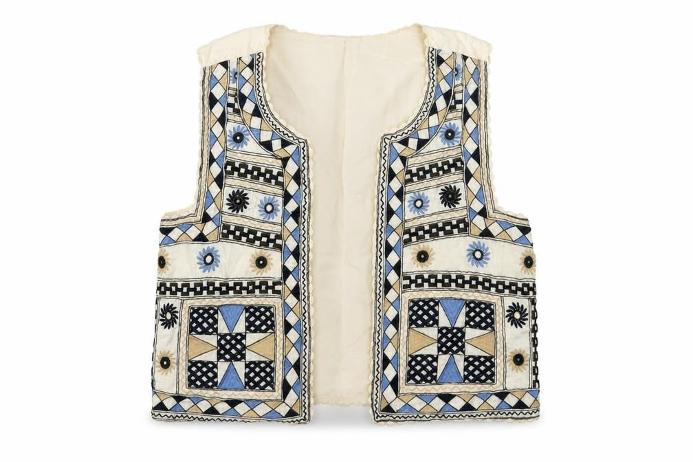 Womens UK Size S Mirasol Multicoloured Bohemian Blouse