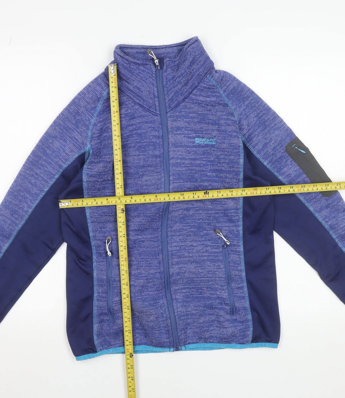 Womens UK Size 12 Regatta Blue Soft Shell