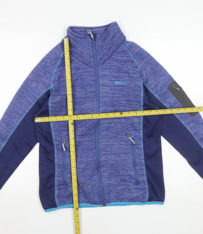 Womens UK Size 12 Regatta Blue Soft Shell