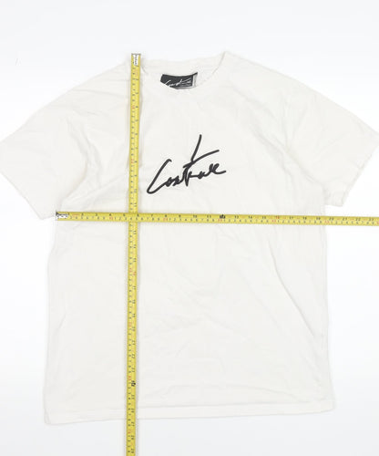 Mens UK Size L Couture White  T-Shirt