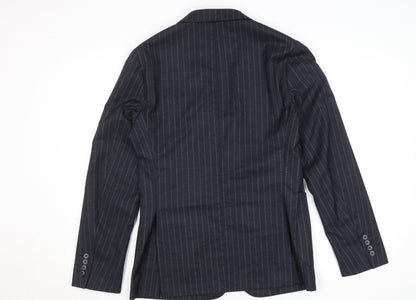 Mens UK Size 38 Kin by John Lewis Regular Blue Suit Jacket