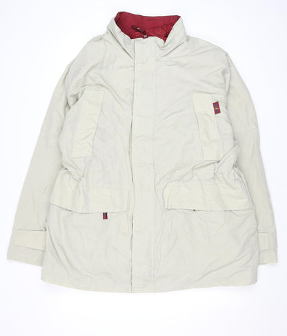 Australian Men’s Beige XL Parka Jacket Water Resistant Winter Coat
