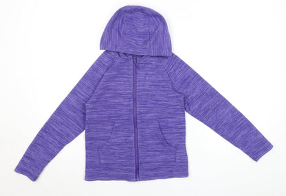 Girls UK Size 9-10 Years Mountain Warehouse Purple Basic Jacket