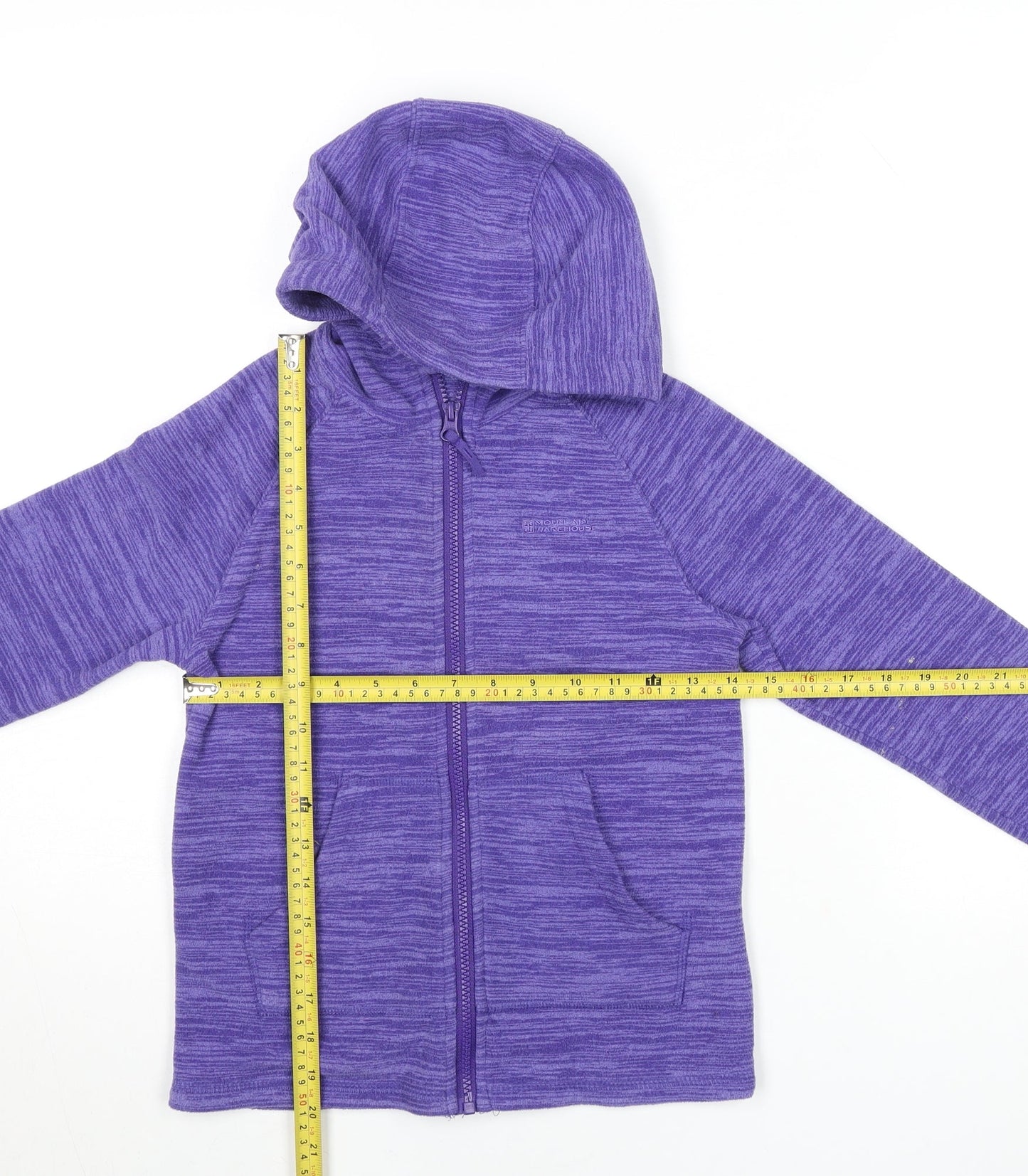 Girls UK Size 9-10 Years Mountain Warehouse Purple Basic Jacket