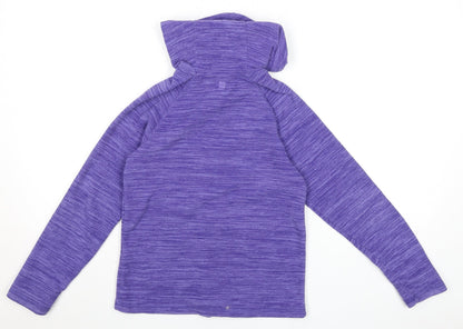 Girls UK Size 9-10 Years Mountain Warehouse Purple Basic Jacket