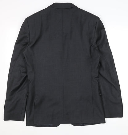 Mens UK Size 36 Unknown Regular Black Suit Jacket