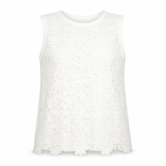 Womens UK Size M Ann Taylor White Camisole Blouse