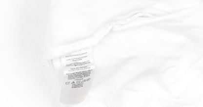 Womens UK Size M Ann Taylor White Camisole Blouse