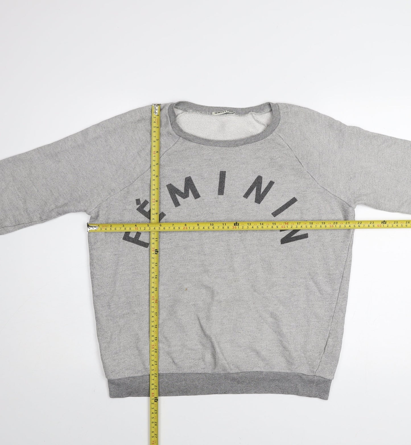 Womens UK Size 10 Whistles Grey Pullover Sweatshirt