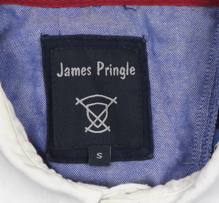 Mens UK Size S James Pringle Blue Pullover Sweatshirt