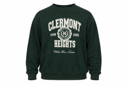 Mens UK Size XL River Island Green Pullover Sweatshirt