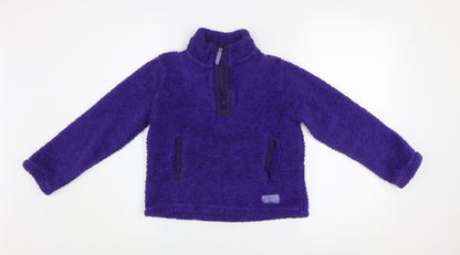 Girls UK Size 9-10 Years Gelert Purple Basic Jacket