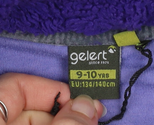 Girls UK Size 9-10 Years Gelert Purple Basic Jacket