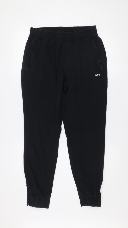 True Temper Men's Black Jogger Sweatpants Large Cotton Blend