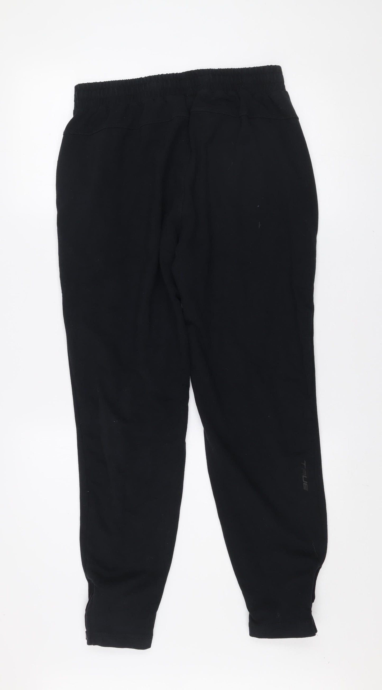 True Temper Men's Black Jogger Sweatpants Large Cotton Blend