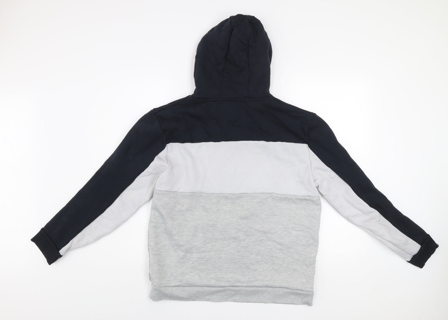 Mens UK Size XL Brave Soul Grey Pullover Hoodie