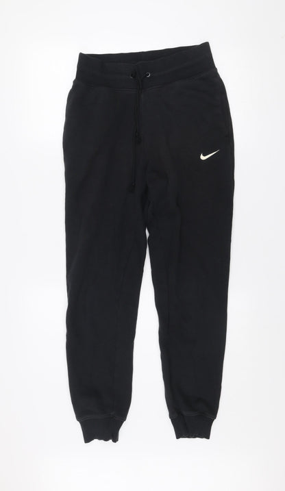 Nike Women's Black XS Jogger Sweatpants with Drawstring Waist