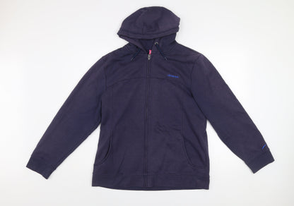 Womens UK Size 22 LA Gear Blue Full Zip Hoodie