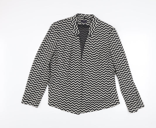 Womens UK Size 16 Marks and Spencer Black Basic Jacket