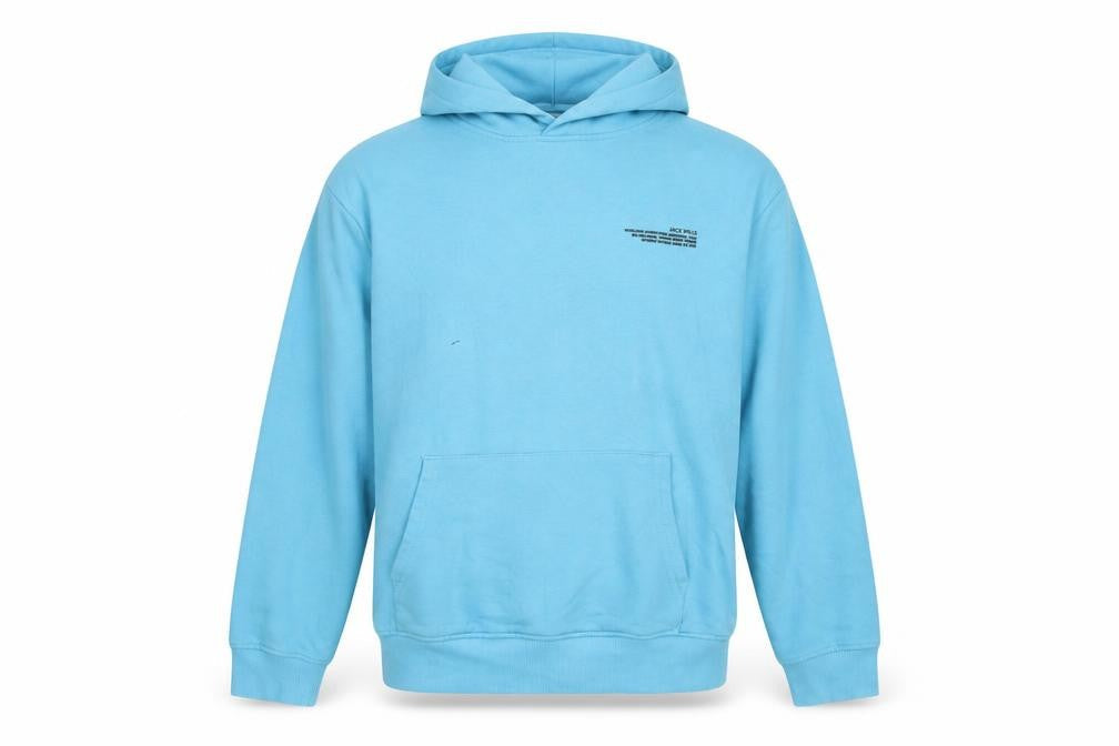 Mens UK Size S Jack Wills Blue Pullover Hoodie