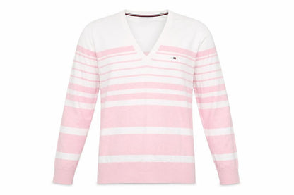 Mens UK Size S Tommy Hilfiger Pink Pullover Jumper